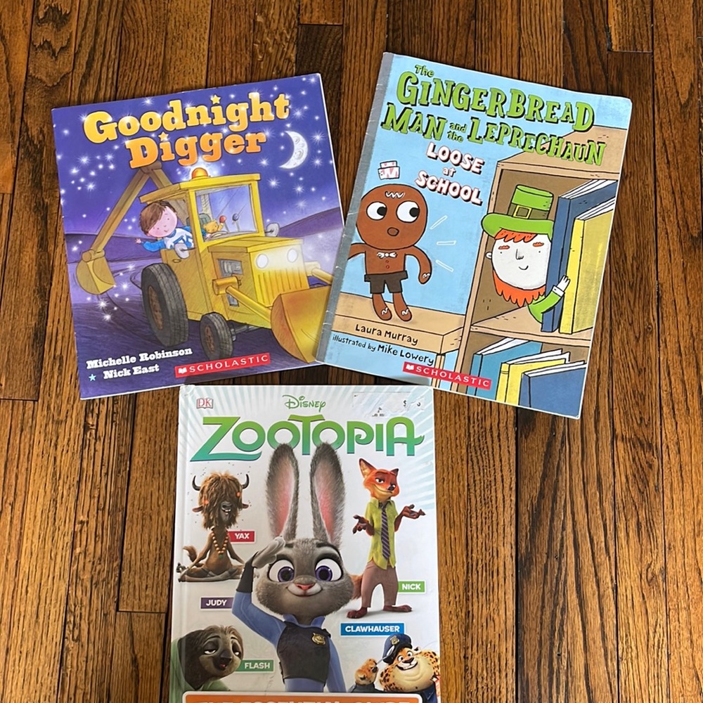 3 books